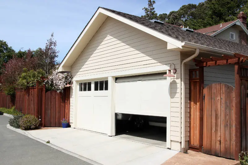 garage door sticking when opening